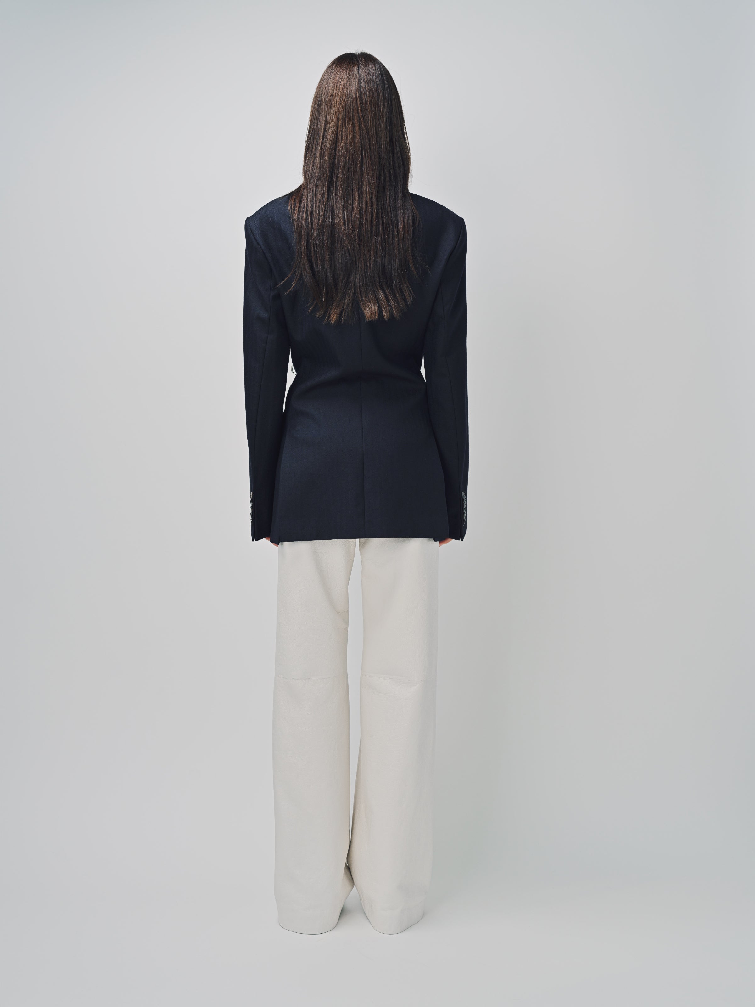 Dries Van Noten Baftan Embroidered Jacket Navy / 36