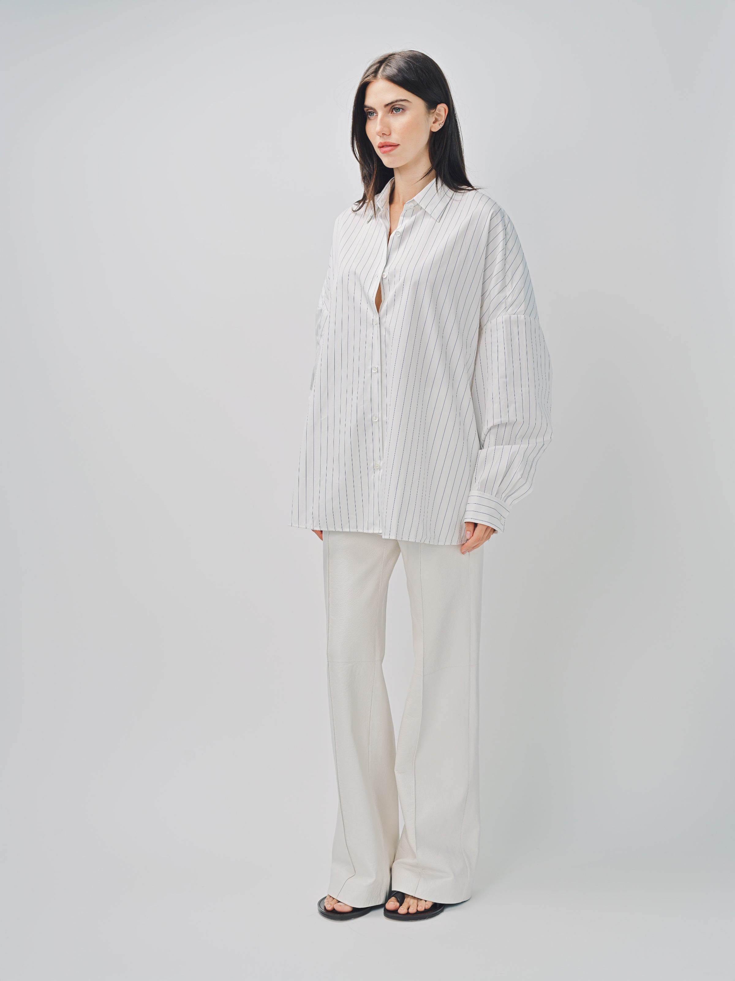 Dries Van Noten Casia Shirt Navy / XS