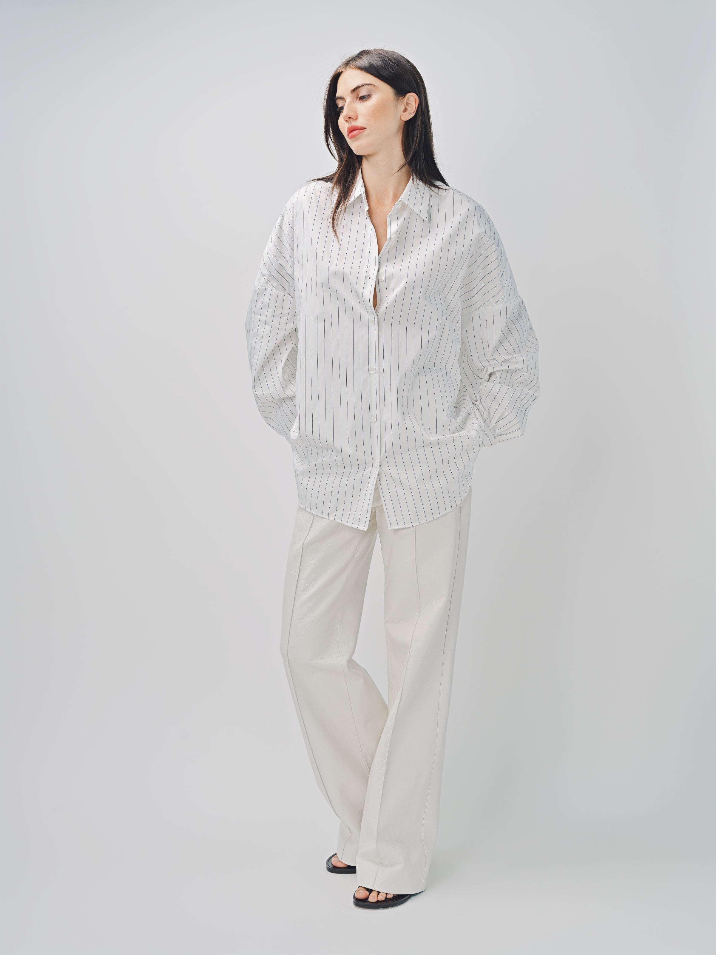 Dries Van Noten Casia Shirt Navy / XS