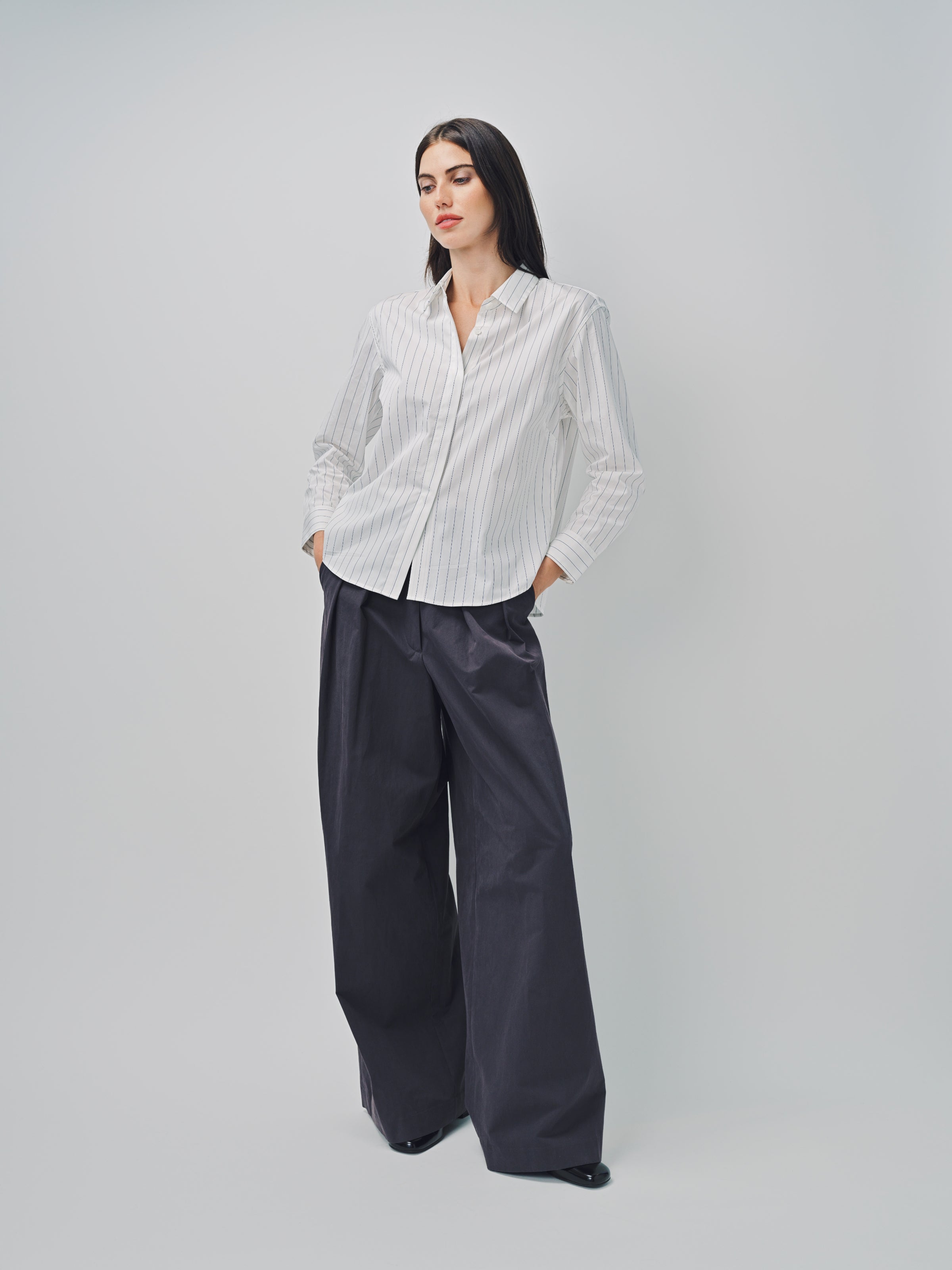 Dries Van Noten Clavini Bis Shirt Navy / 40