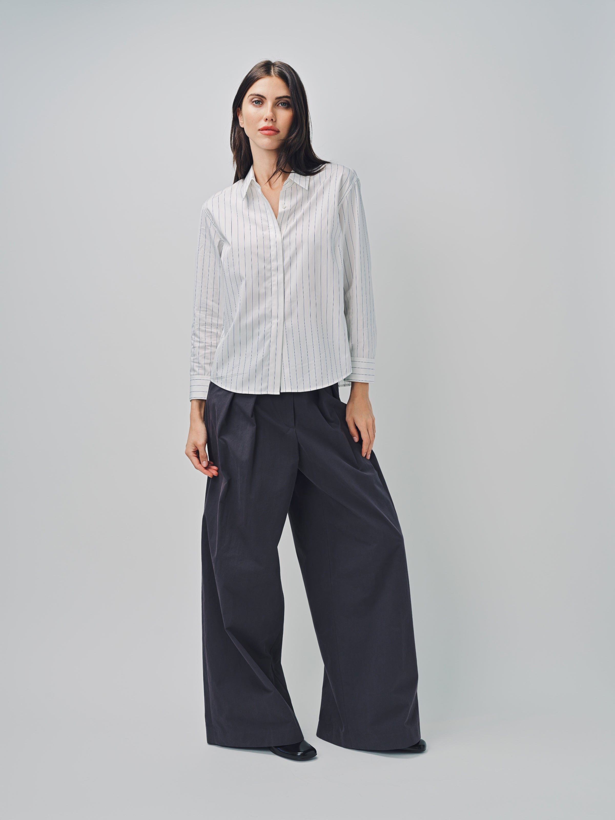 Dries Van Noten Clavini Bis Shirt Navy / 40