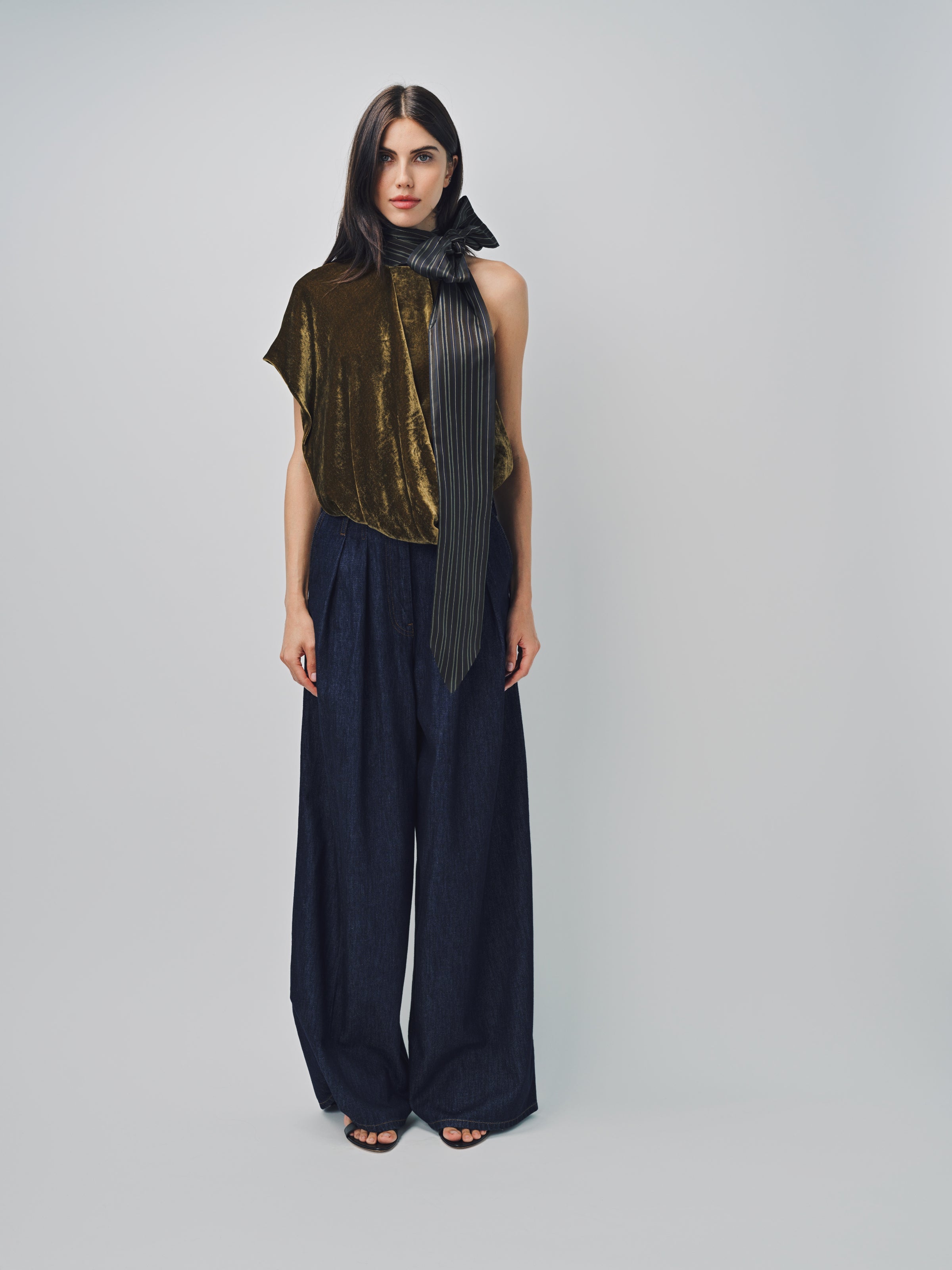 Dries Van Noten Cresta Top Ocre / S