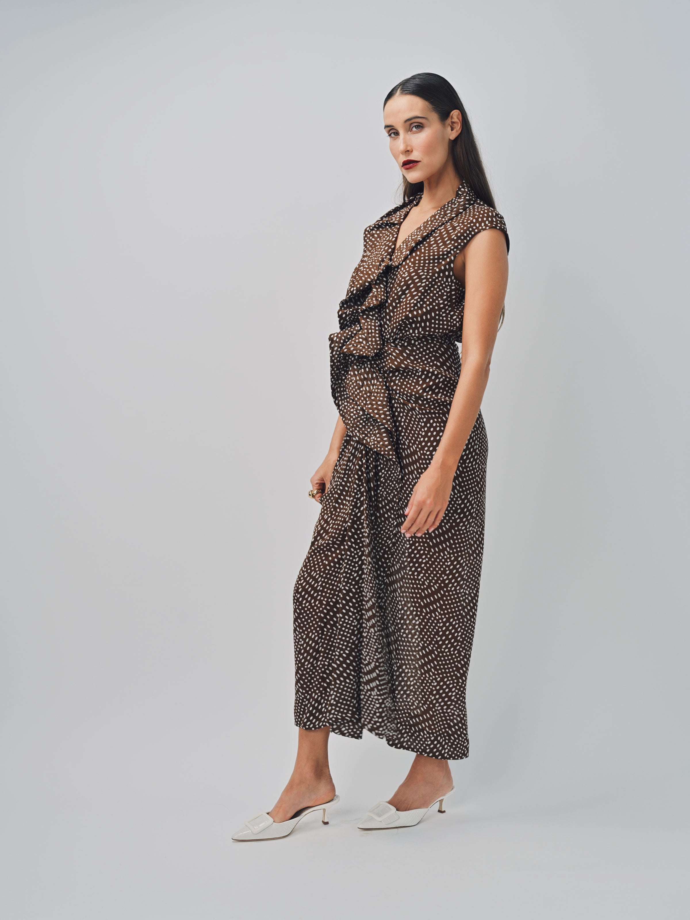 Dries Van Noten Davylo Dress Brown / 40