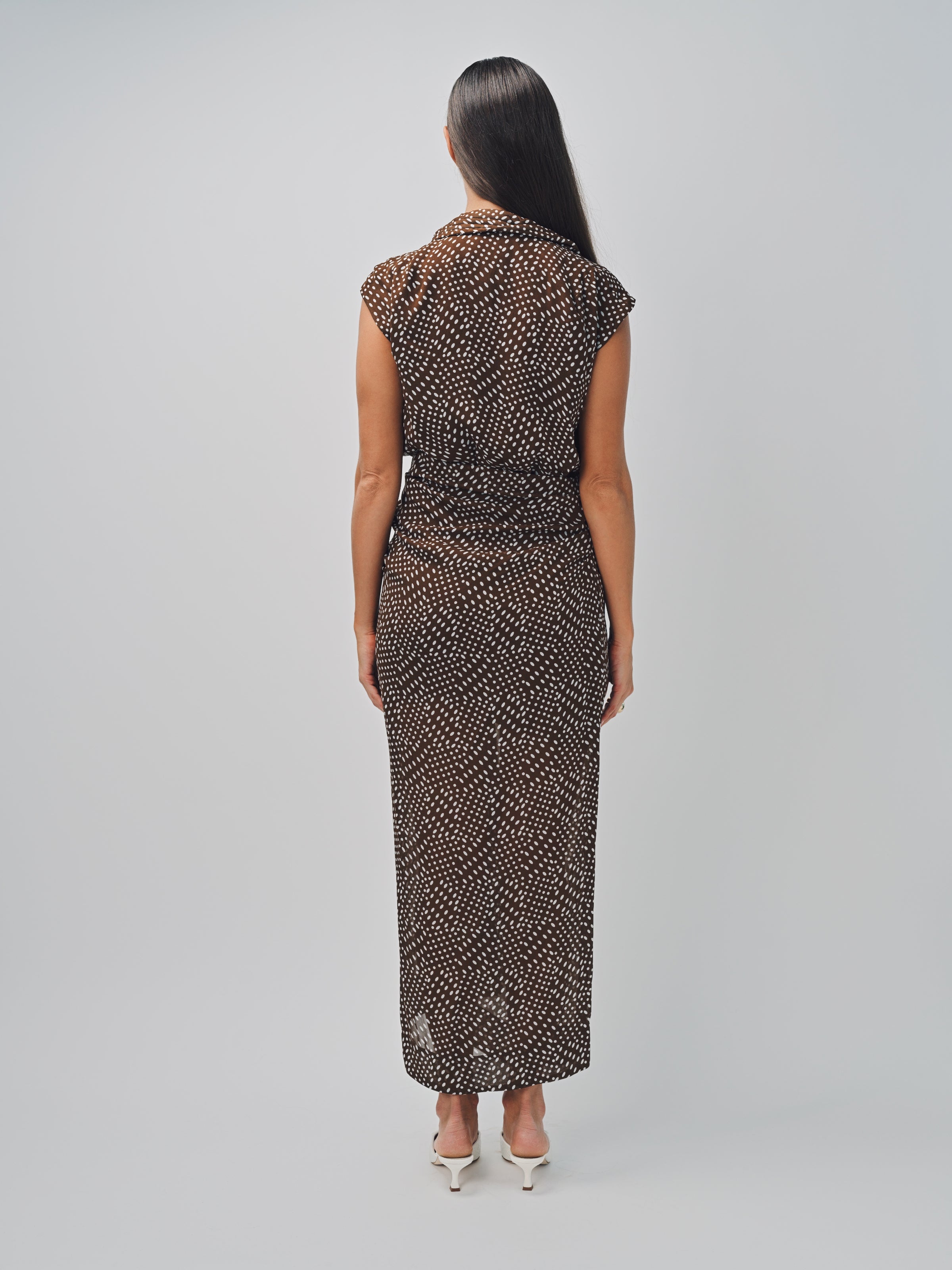 Dries Van Noten Davylo Dress Brown / 40