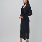 Dries Van Noten Delsey Dress Black / 34