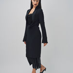 Dries Van Noten Delsey Dress Black / 34