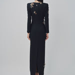 Dries Van Noten Dalista Embroidered Dress Black / 36