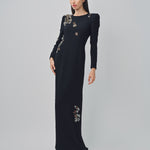 Dries Van Noten Dalista Embroidered Dress Black / 36