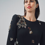 Dries Van Noten Dalista Embroidered Dress Black / 36