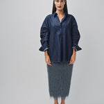 Dries Van Noten Casio Denim Shirt Indigo / M