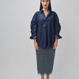 Dries Van Noten Casio Denim Shirt Indigo / M