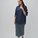 Dries Van Noten Casio Denim Shirt Indigo / M