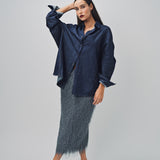 Dries Van Noten Casio Denim Shirt Indigo / M