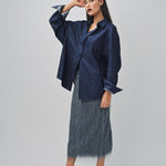 Dries Van Noten Casio Denim Shirt Indigo / M