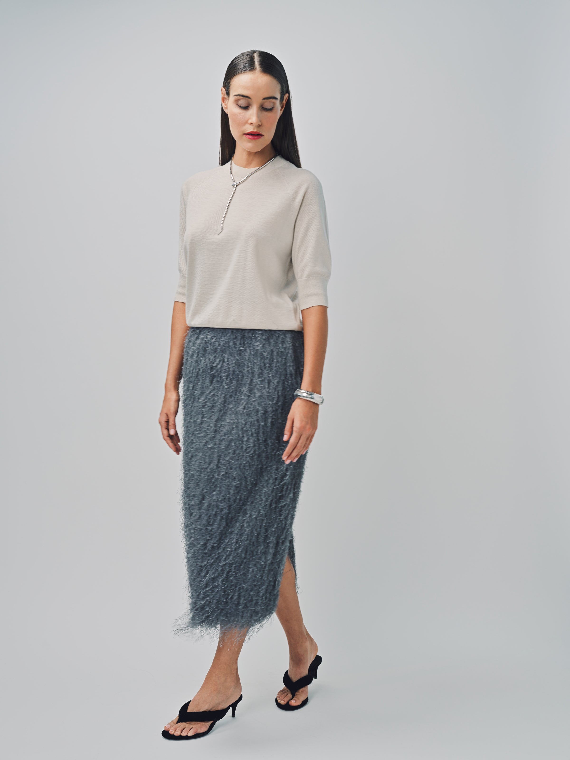 Dries Van Noten Tuan Cardigan Ecru / XS