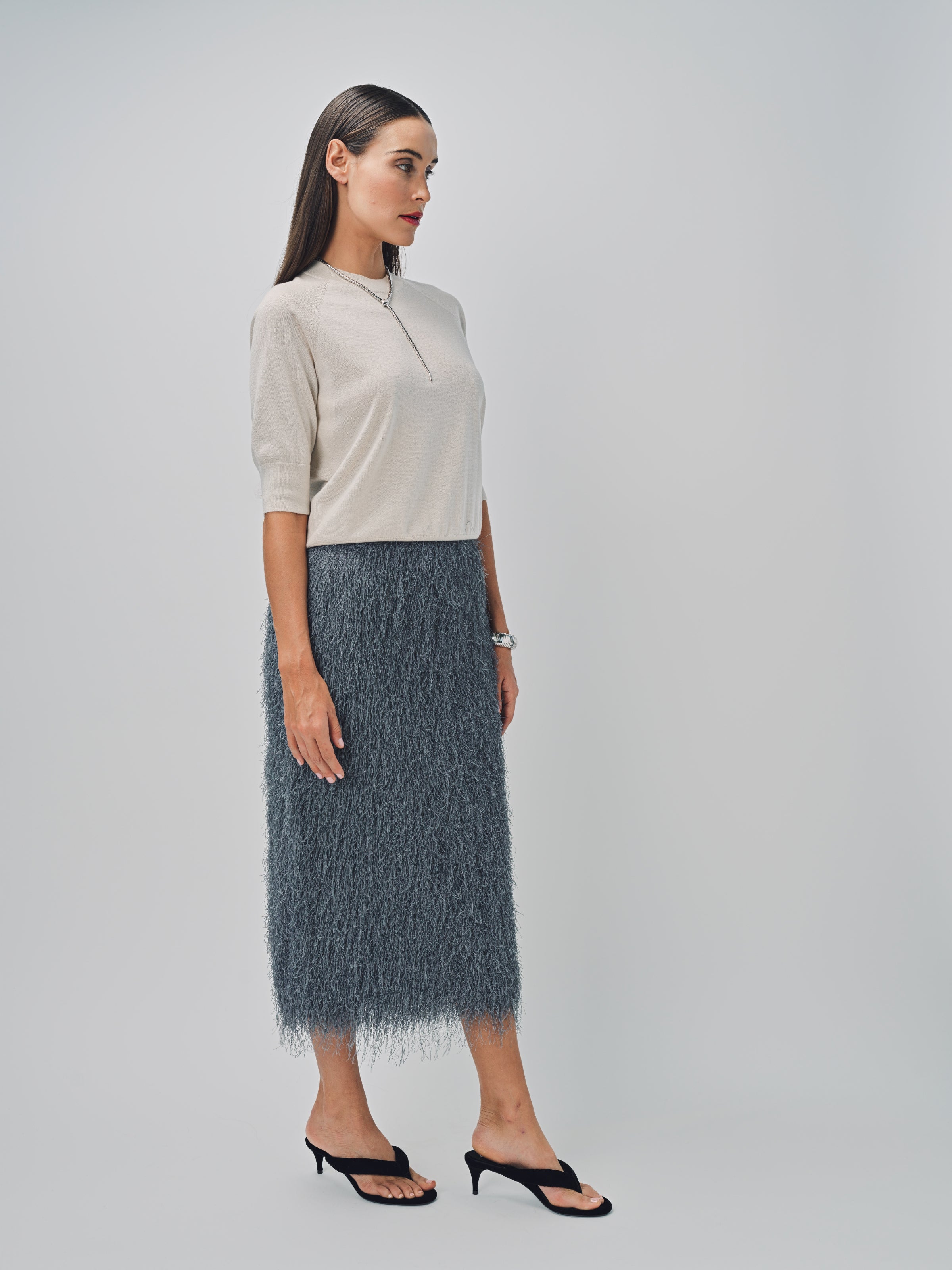 Dries Van Noten Tuan Cardigan Ecru / XS