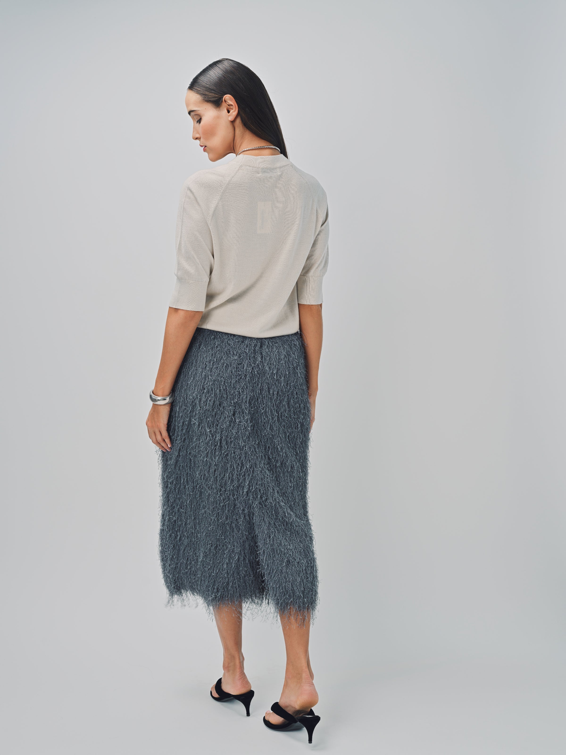 Dries Van Noten Tuan Cardigan Ecru / XS