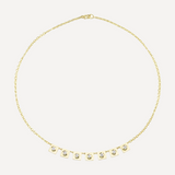Irene Neuwirth 18K Yellow Gold 18" Necklace with Full Cut Diamonds