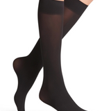 Falke Pure Matt 50 Den Knee High in Black