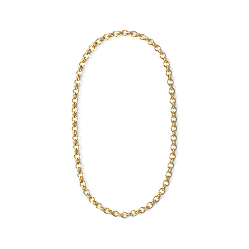 Diamond Link Necklace 02