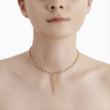 Shihara Diamond Link Necklace 02