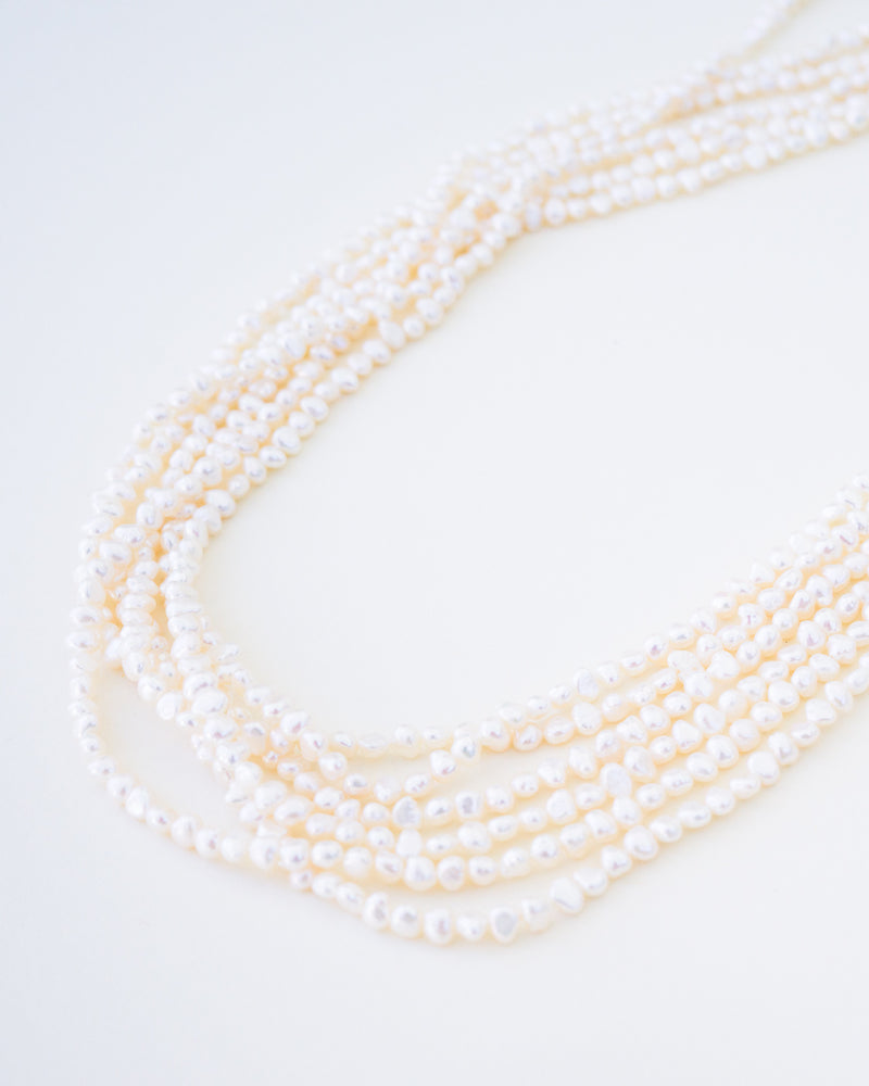 Indian Silk Ribbon Freshwater Pearls