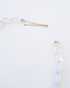 Rainbow Moonstone Citrine Keshi Pearl