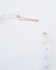 Rainbow Moonstone Citrine Keshi Pearl