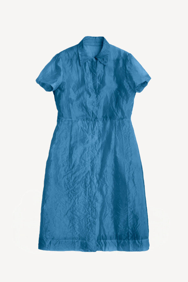 Front view of Myrsini Fraulein dress on white background, with no model shown.