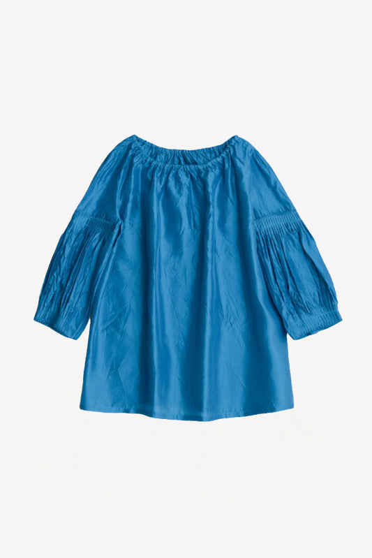 Front view of agriolivadi mary ellen mark blouse on white background, with no model shown.