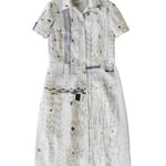 Front view of mary ellen mark fraulein dress against white background, with no model shown.