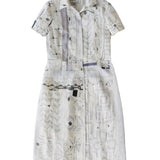 Front view of mary ellen mark fraulein dress against white background, with no model shown.