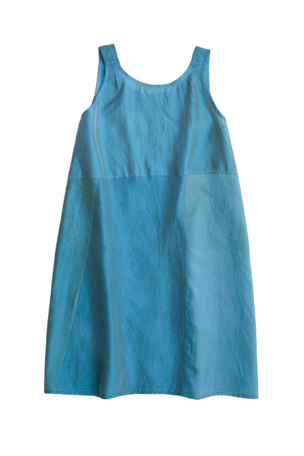 Front view of Livadi Recycled Mckinney dress on white background, with no model shown.