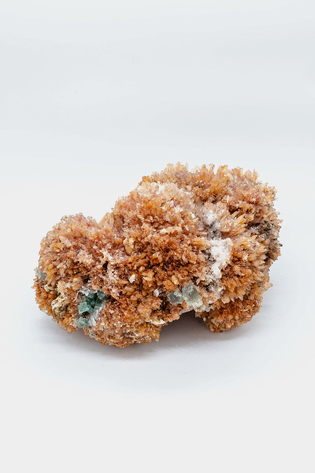 Creedite Cluster with Blue Topaz