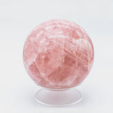 Rose Quartz Sphere with Stand