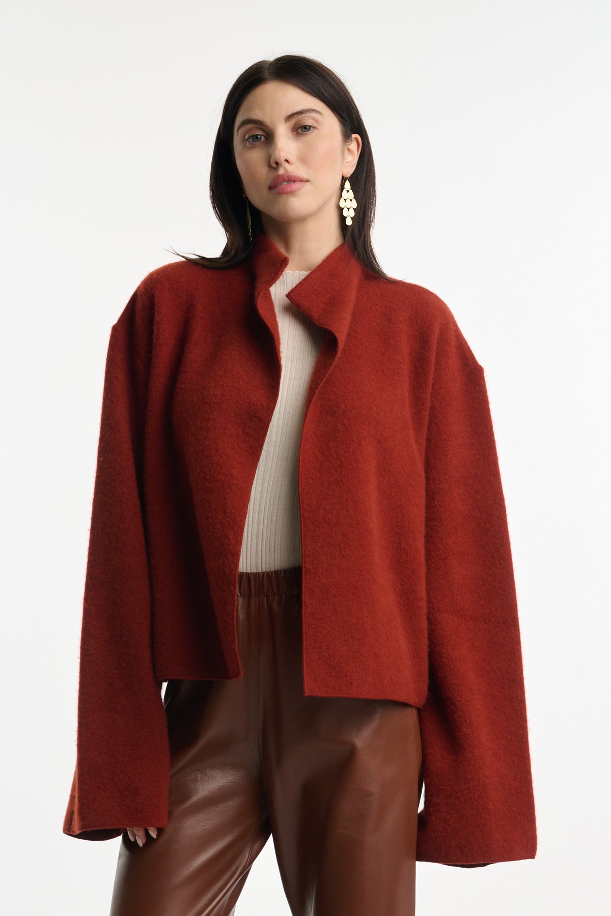 DUSAN Short Cashmere Jacket