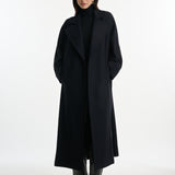 DUSAN Long Herringbone Peacoat