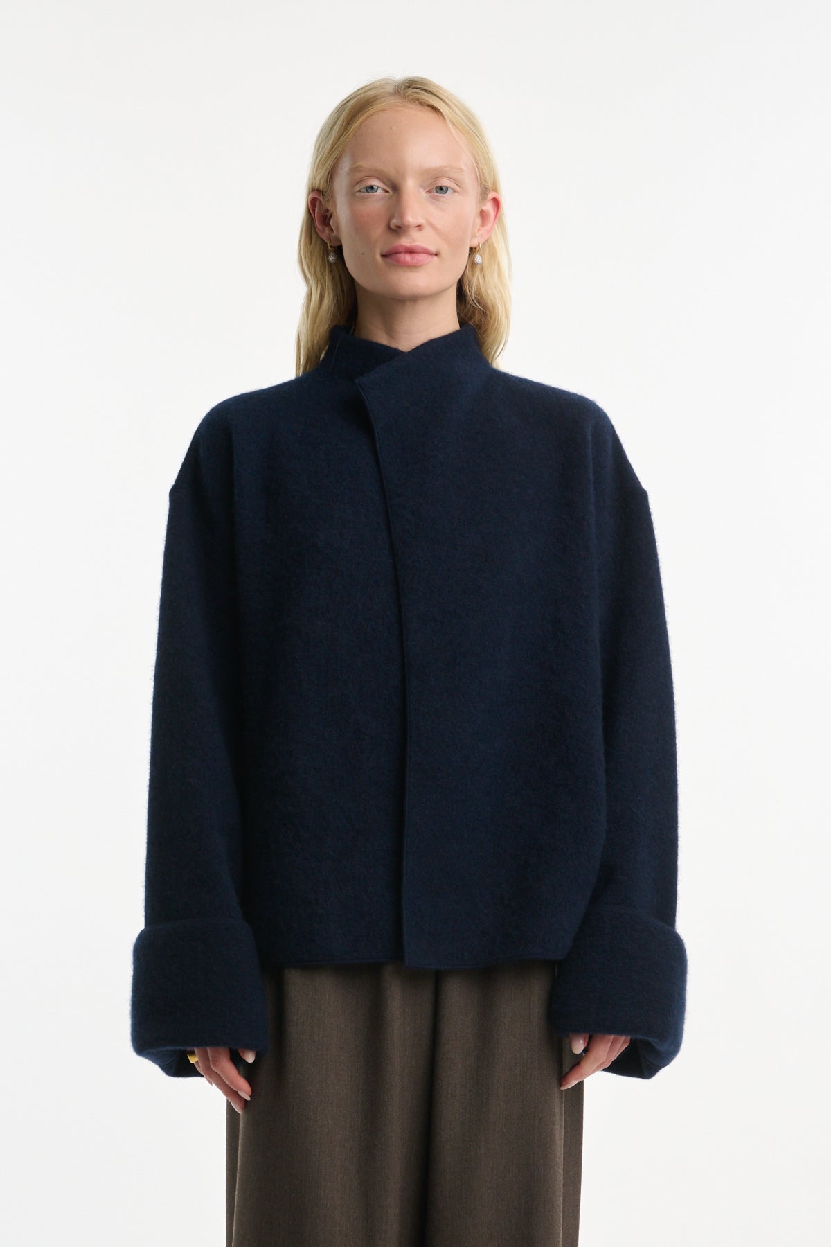 DUSAN Short Cashmere Jacket
