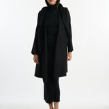DUSAN Long Hooded Coat with Cimossa