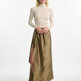DUSAN Crepe Satin Long Sarong