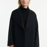 DUSAN Herringbone Peacoat