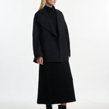 DUSAN Herringbone Peacoat