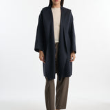 DUSAN Long Hooded Coat with Cimossa