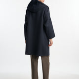 DUSAN Long Hooded Coat with Cimossa