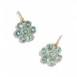 Irene Neuwirth Classic Floret Aquamarine Earrings