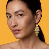 Irene Neuwirth Gold Classic Nine Drop Earrings