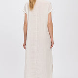 Transit S/S A-Line Midi Dress with Pocket