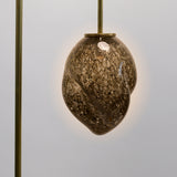 The Erose Moonglass Floor Lamp