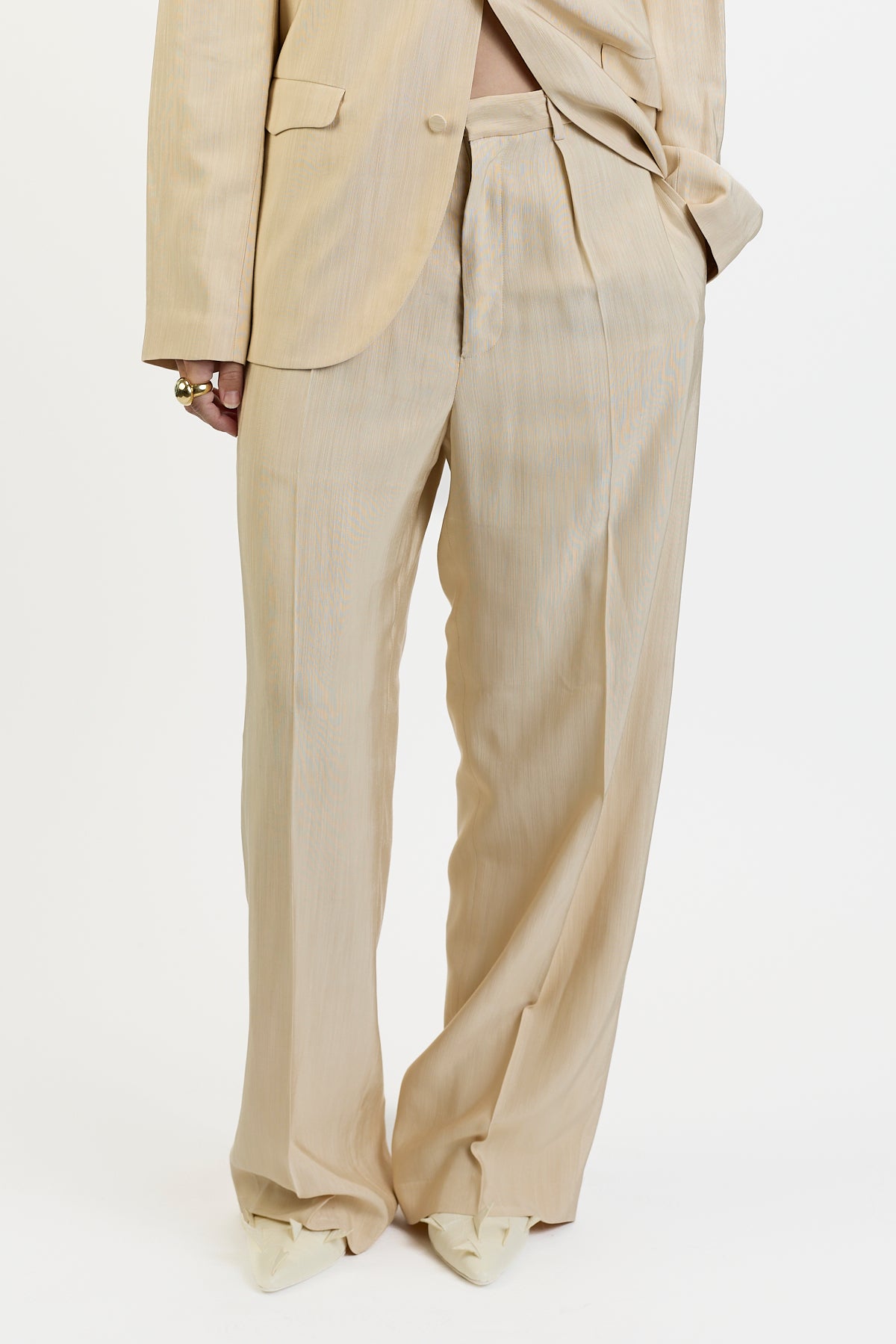 The Erose Shantung Pant