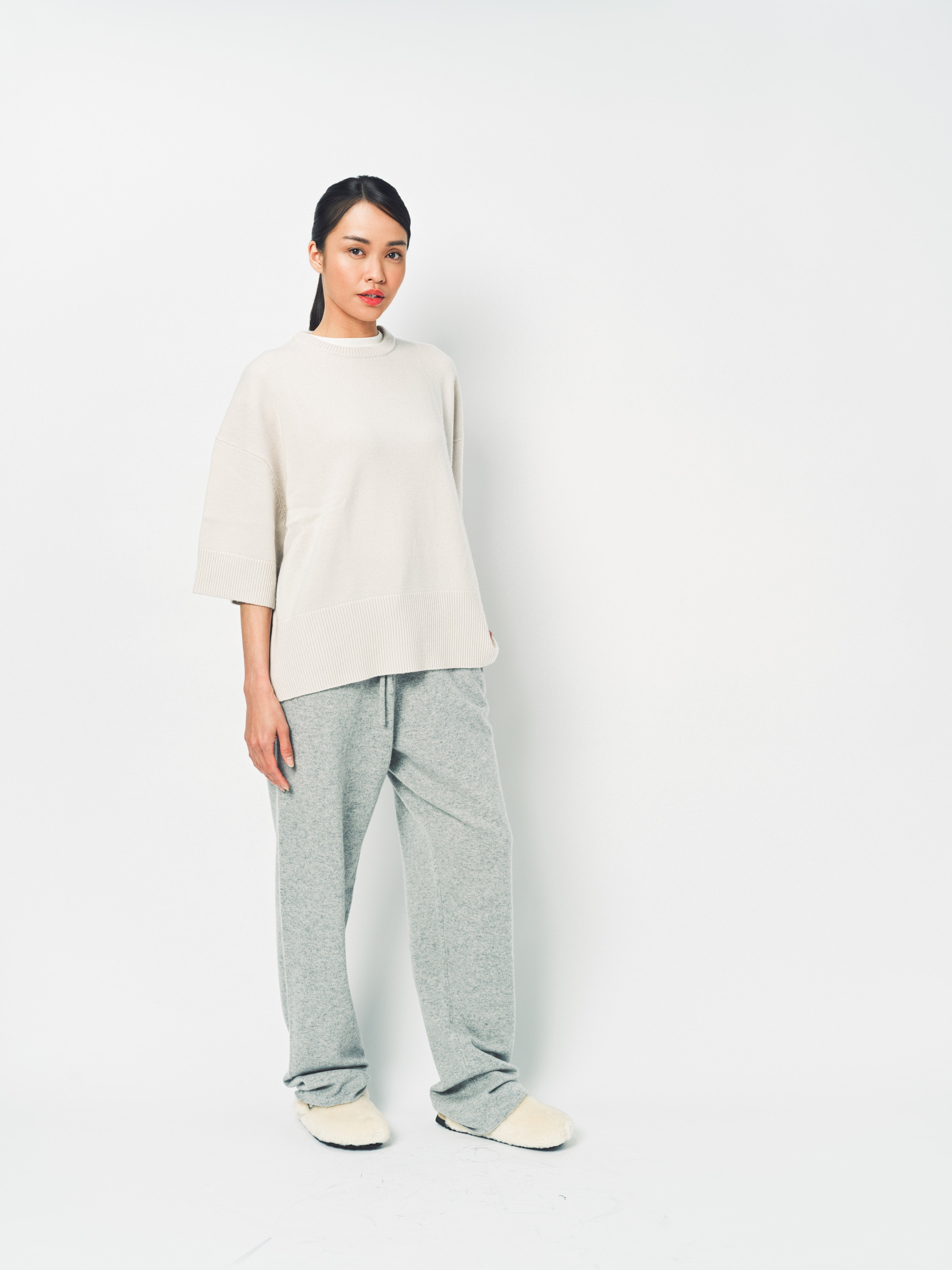 Extreme Cashmere No 320 Rush Trouser Gray / One size